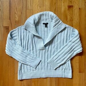 Forever 21 Soft Light Blue Knit Top